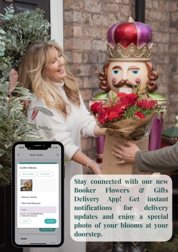 Booker Flowers Photo Delivery App Liverpool